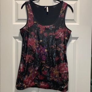 Studio Y Sequences Tank Top